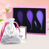 Super Grip Kegel Balls She's Happy V Steam Pink Balls - Maximum 